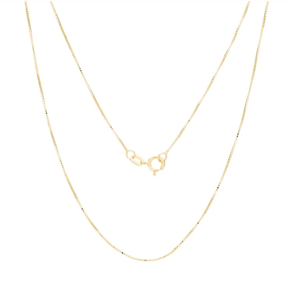 Valerie Madison 14k Gold Mini Box Chain Set